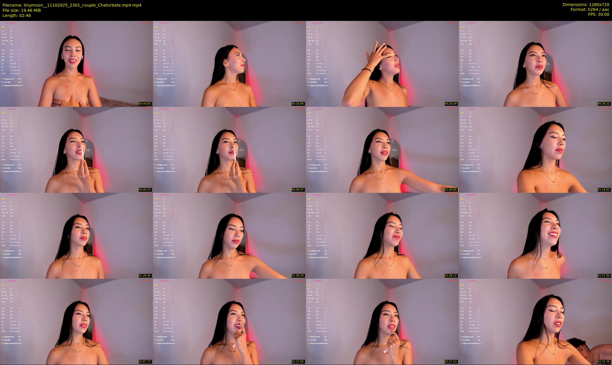 tinymoon_ — 3 minute Chaturbate female cam show recording, 720p, Oct 11, 2025