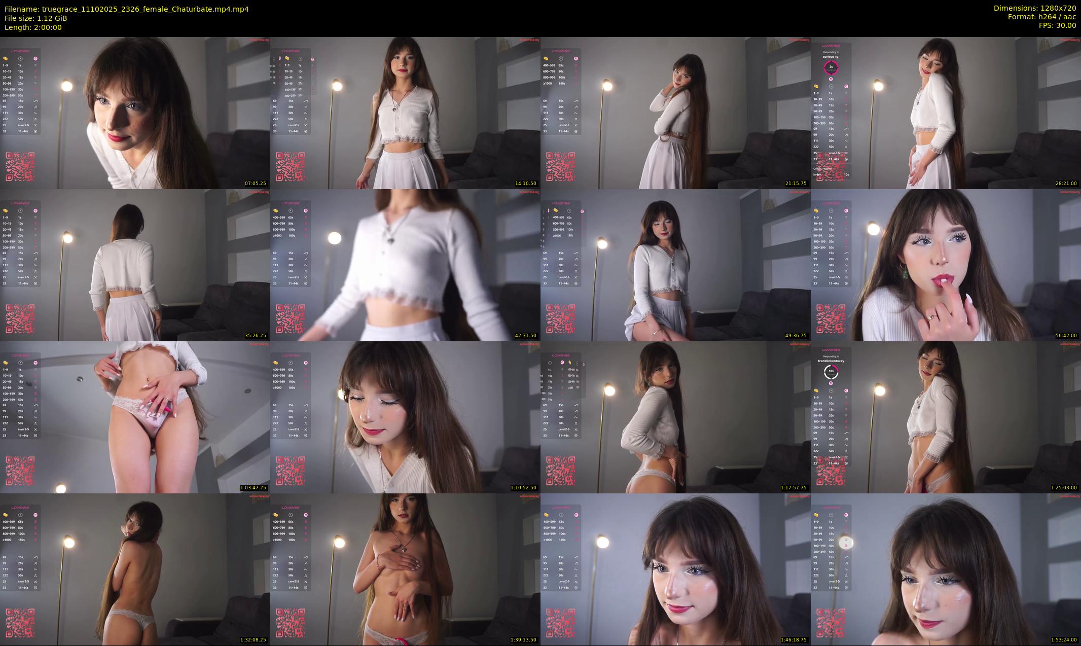 truegrace — 120 minute Chaturbate female cam show recording, 720p, Oct 11, 2025
