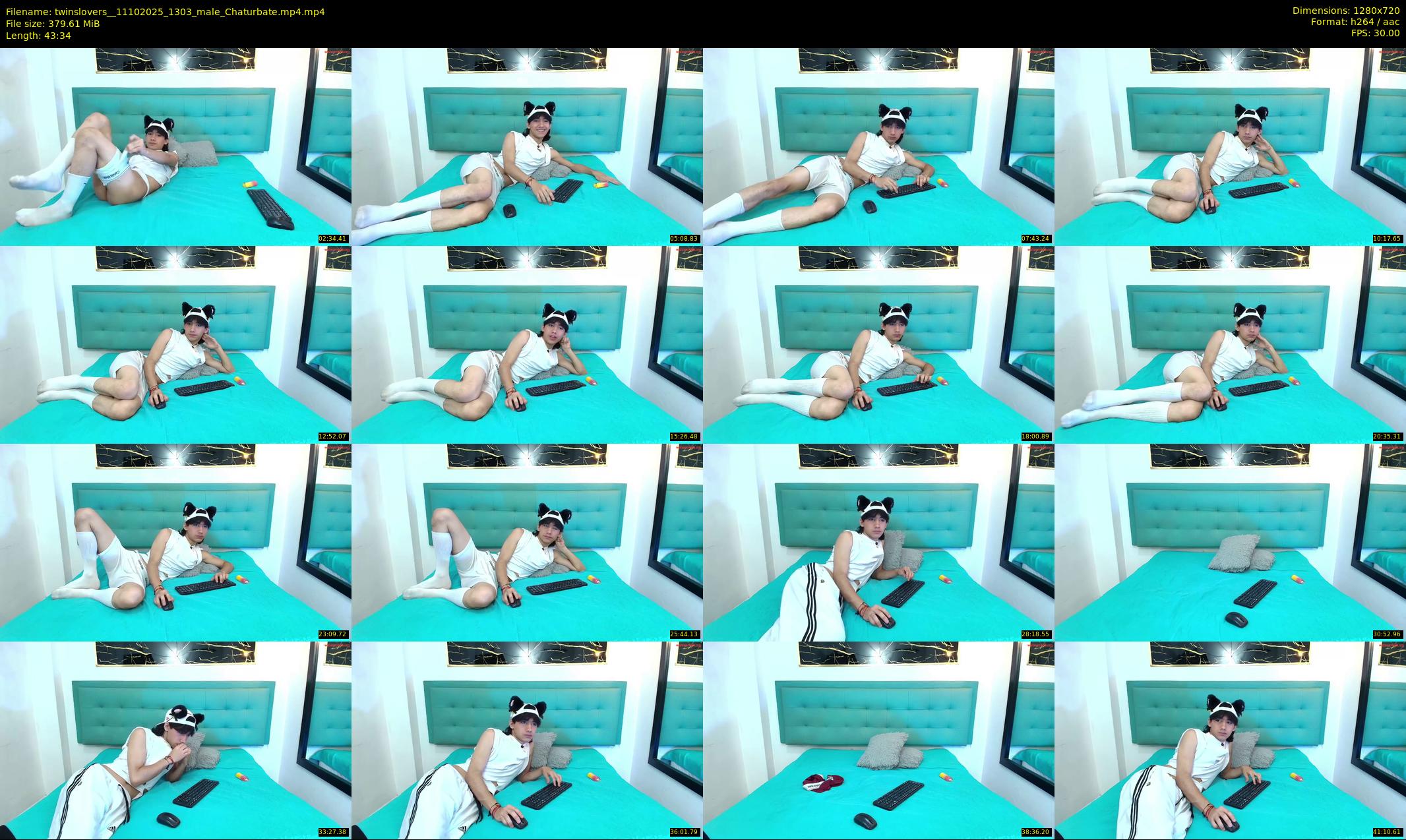 twinslovers_ — 44 minute Chaturbate couple cam show recording, 720p, Oct 11, 2025