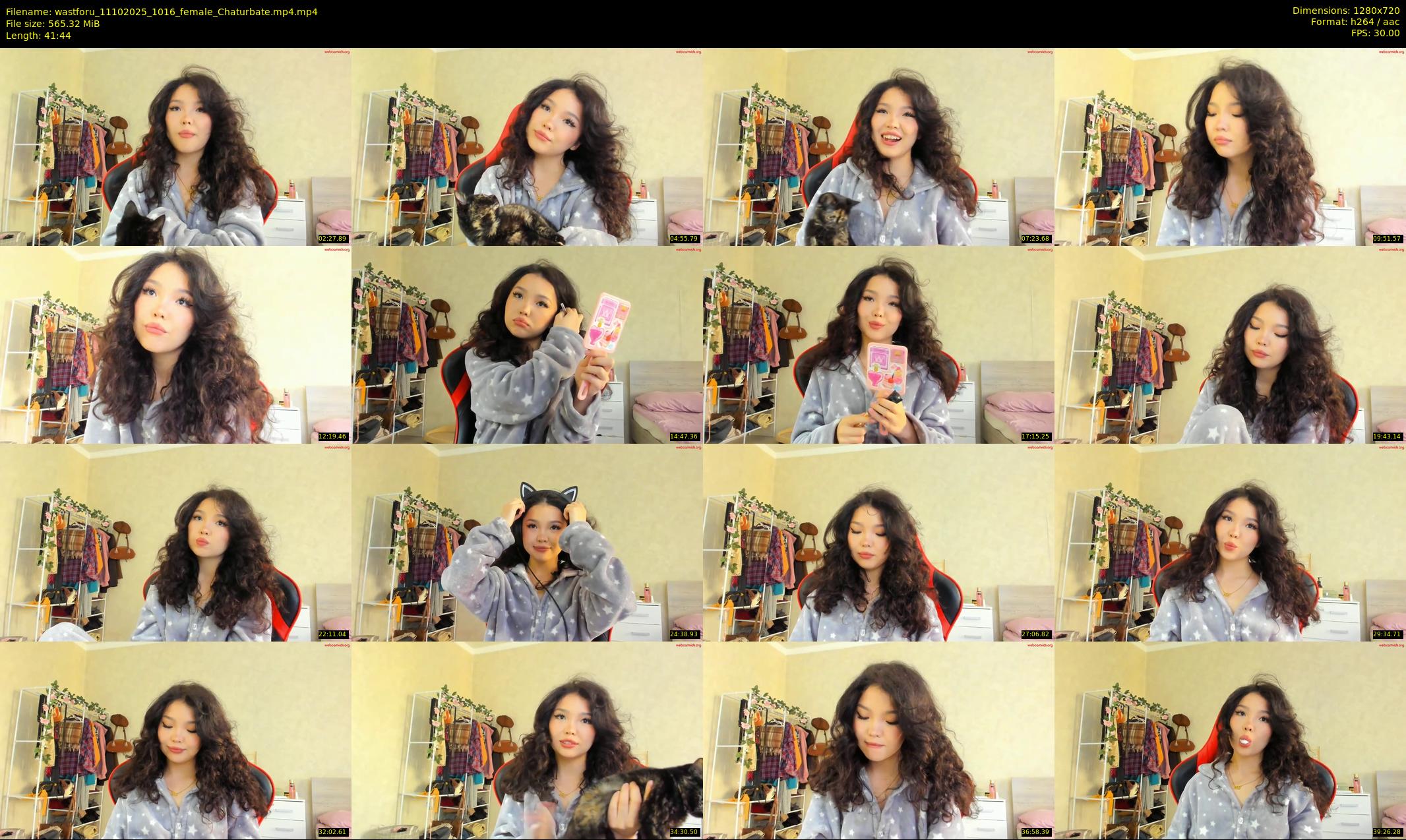 wastforu — 42 minute Chaturbate female cam show recording, 720p, Oct 11, 2025
