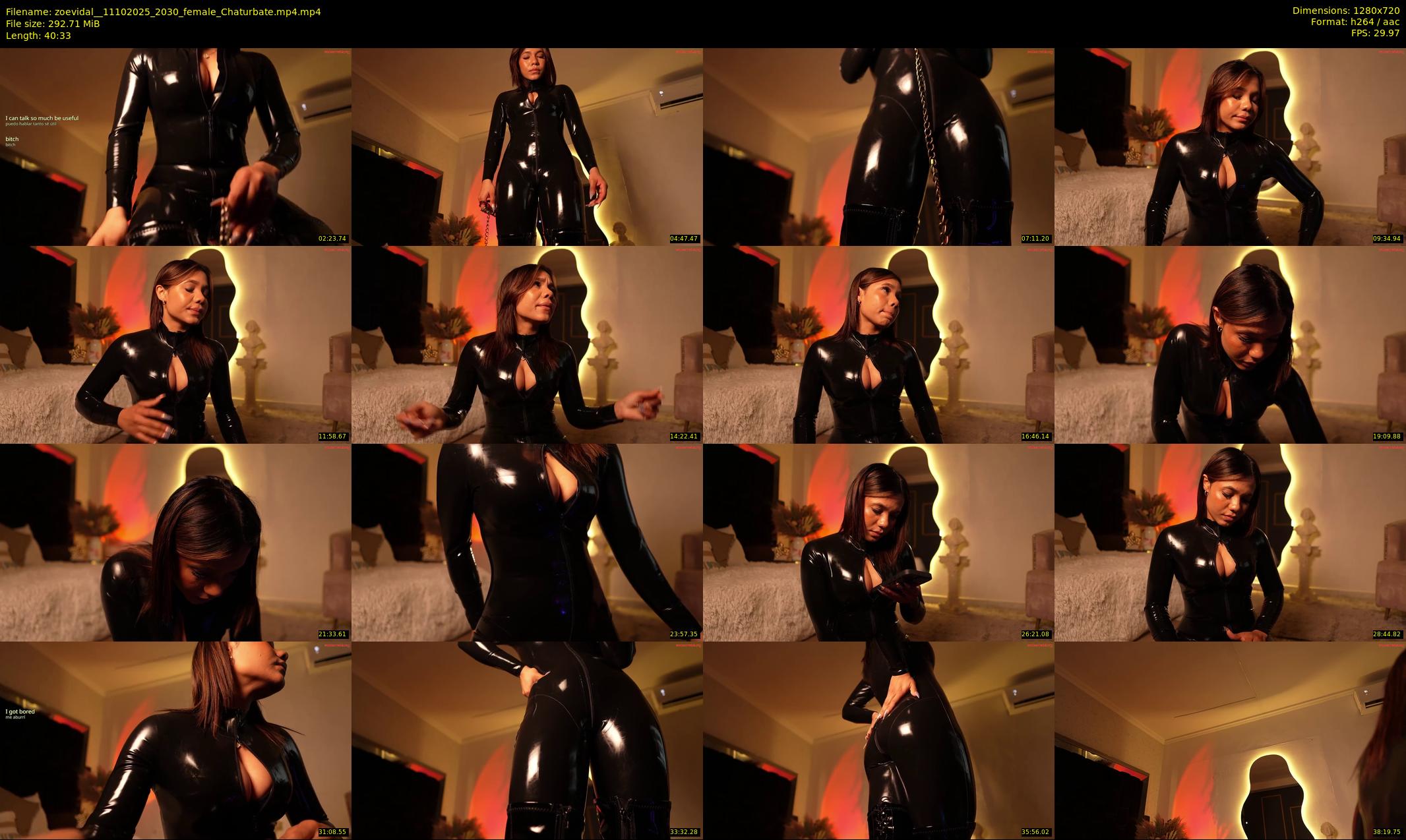 zoevidal_ — 41 minute Chaturbate female cam show recording, 720p, Oct 11, 2025