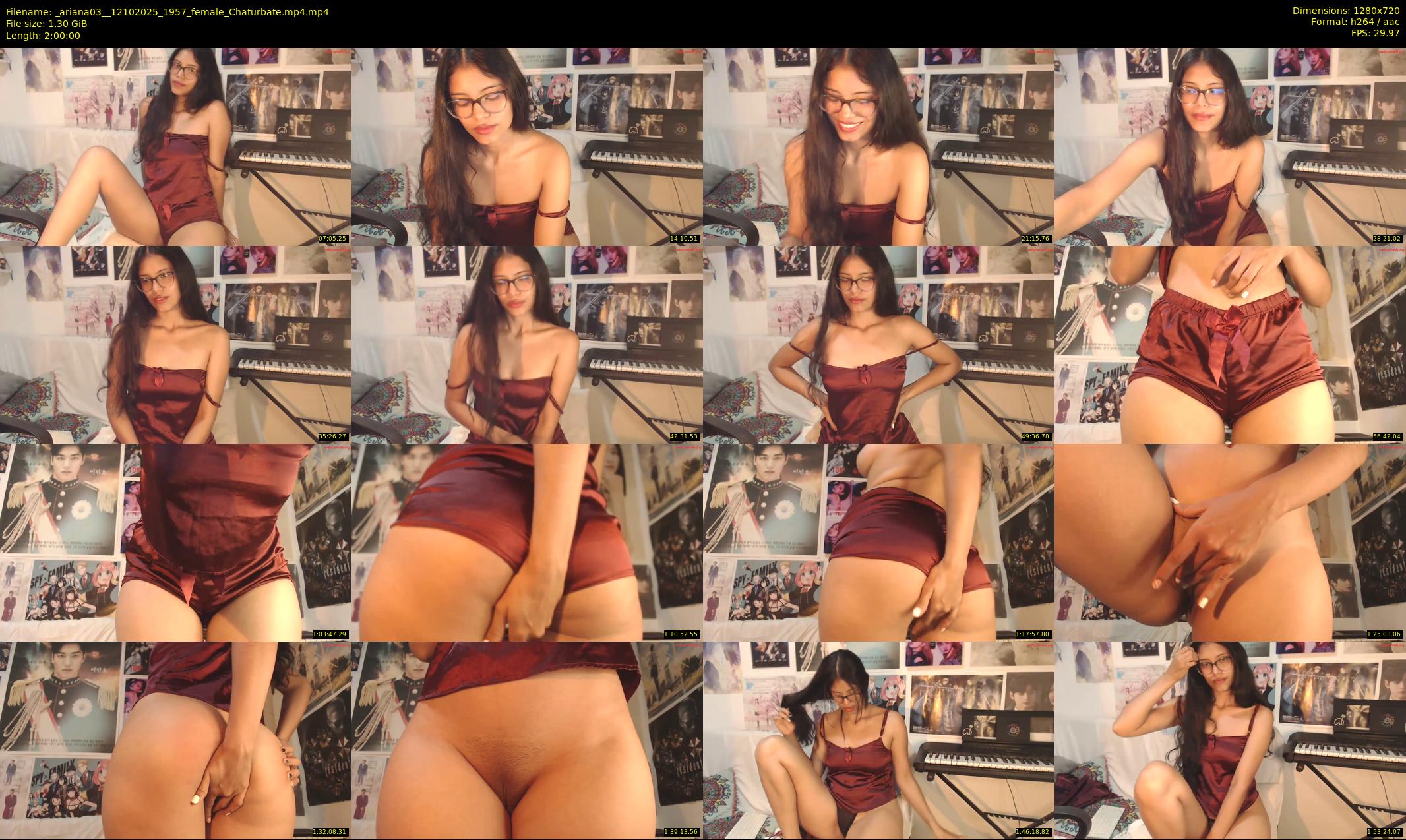 _ariana03_ — 120 minute Chaturbate female cam show recording, 720p, Oct 12, 2025