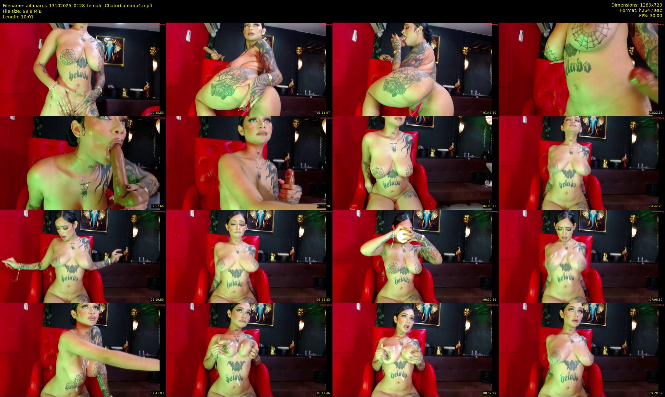 aitanarus — 11 minute Chaturbate female cam show recording, 720p, Oct 13, 2025