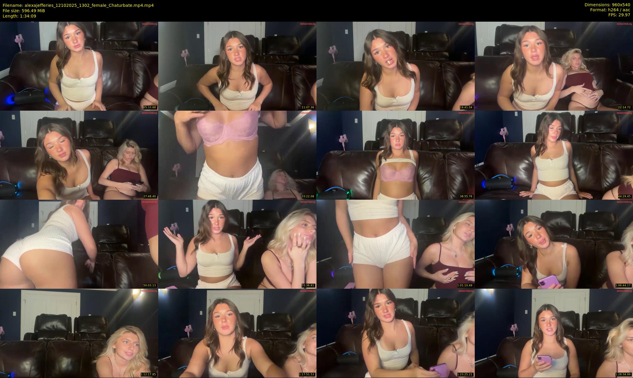 alexajefferies — 95 minute Chaturbate female cam show recording, 480p, Oct 12, 2025