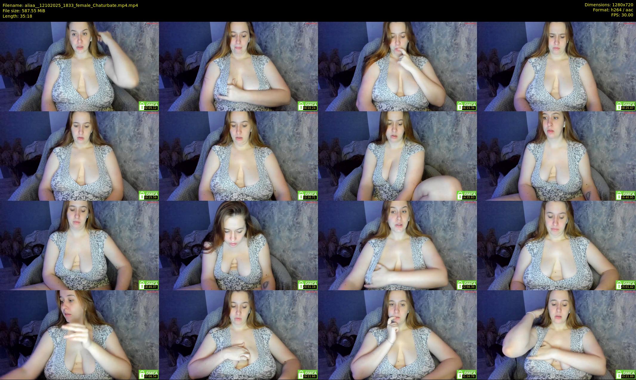 aliaa_ — 36 minute Chaturbate female cam show recording, 720p, Oct 12, 2025