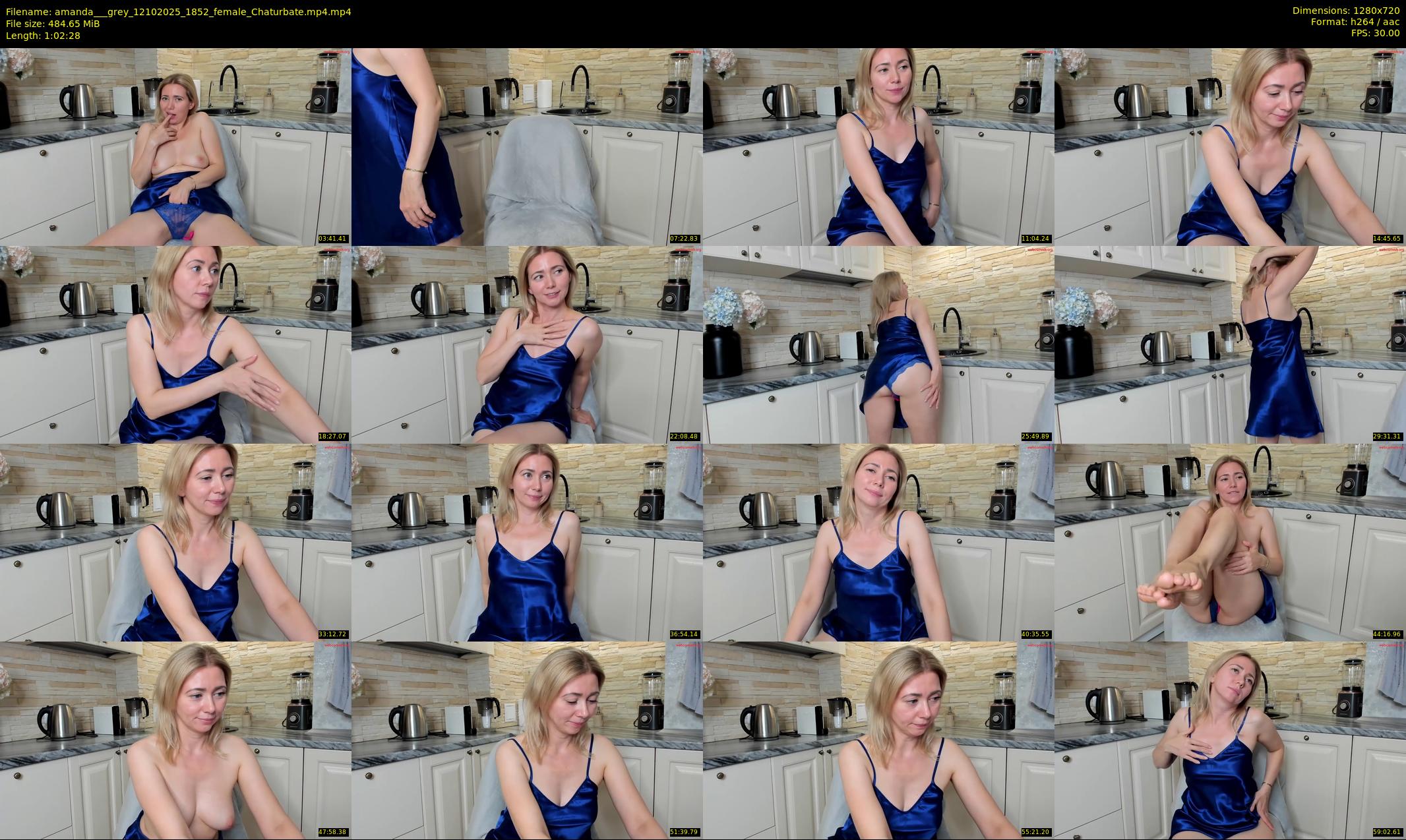 amanda___grey — 63 minute Chaturbate female cam show recording, 720p, Oct 12, 2025