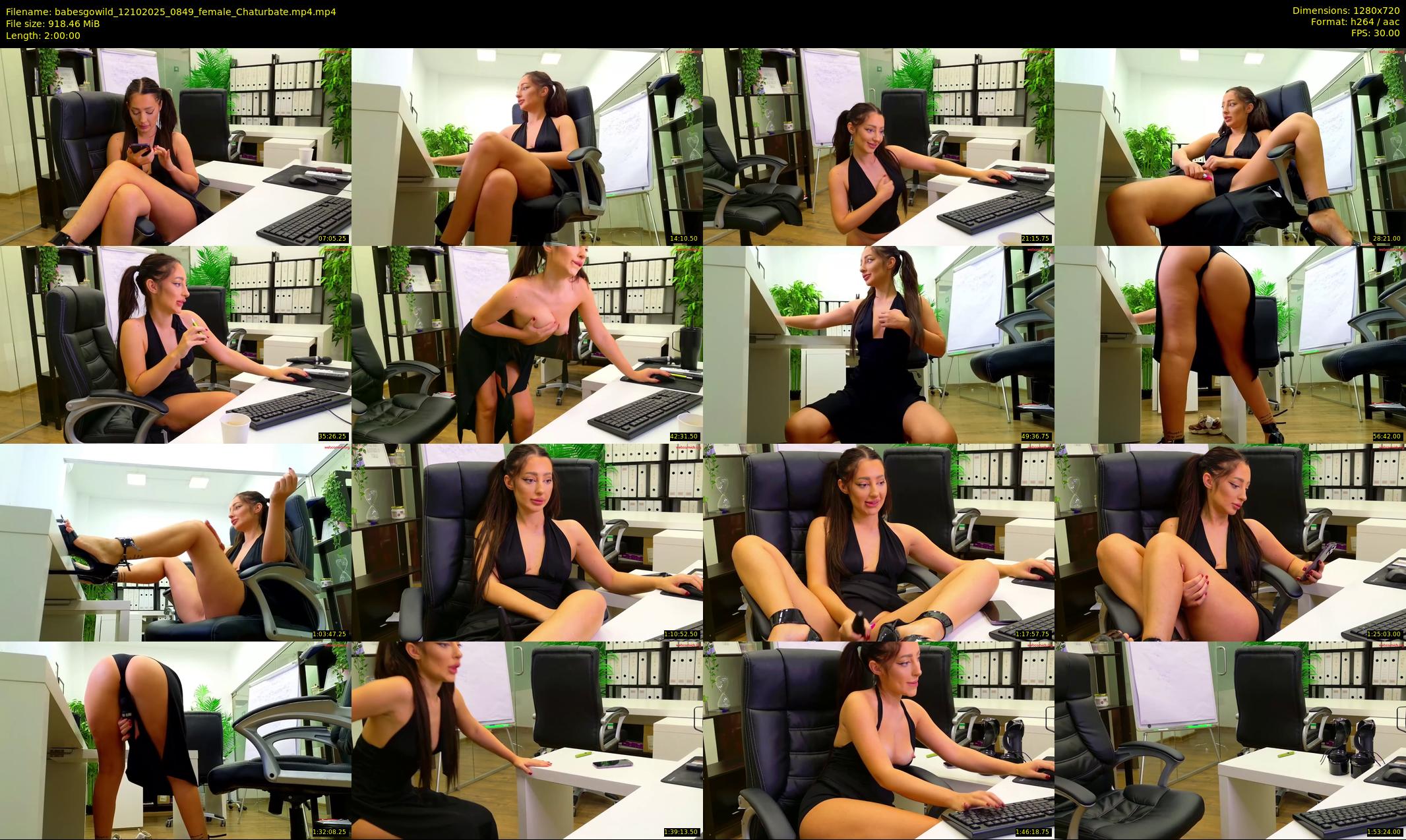 babesgowild — 120 minute Chaturbate couple cam show recording, 720p, Oct 12, 2025