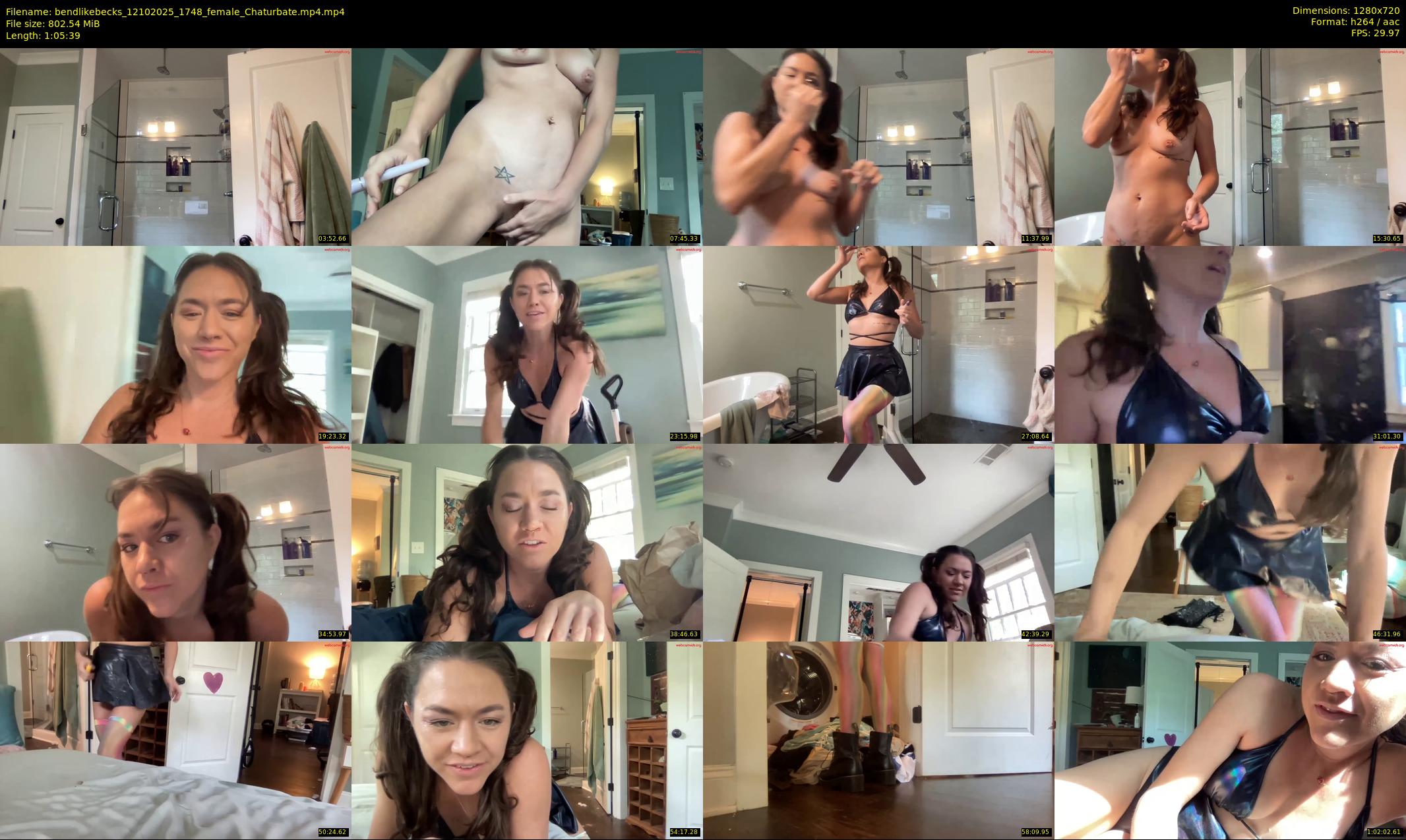 bendlikebecks — 66 minute Chaturbate female cam show recording, 720p, Oct 12, 2025