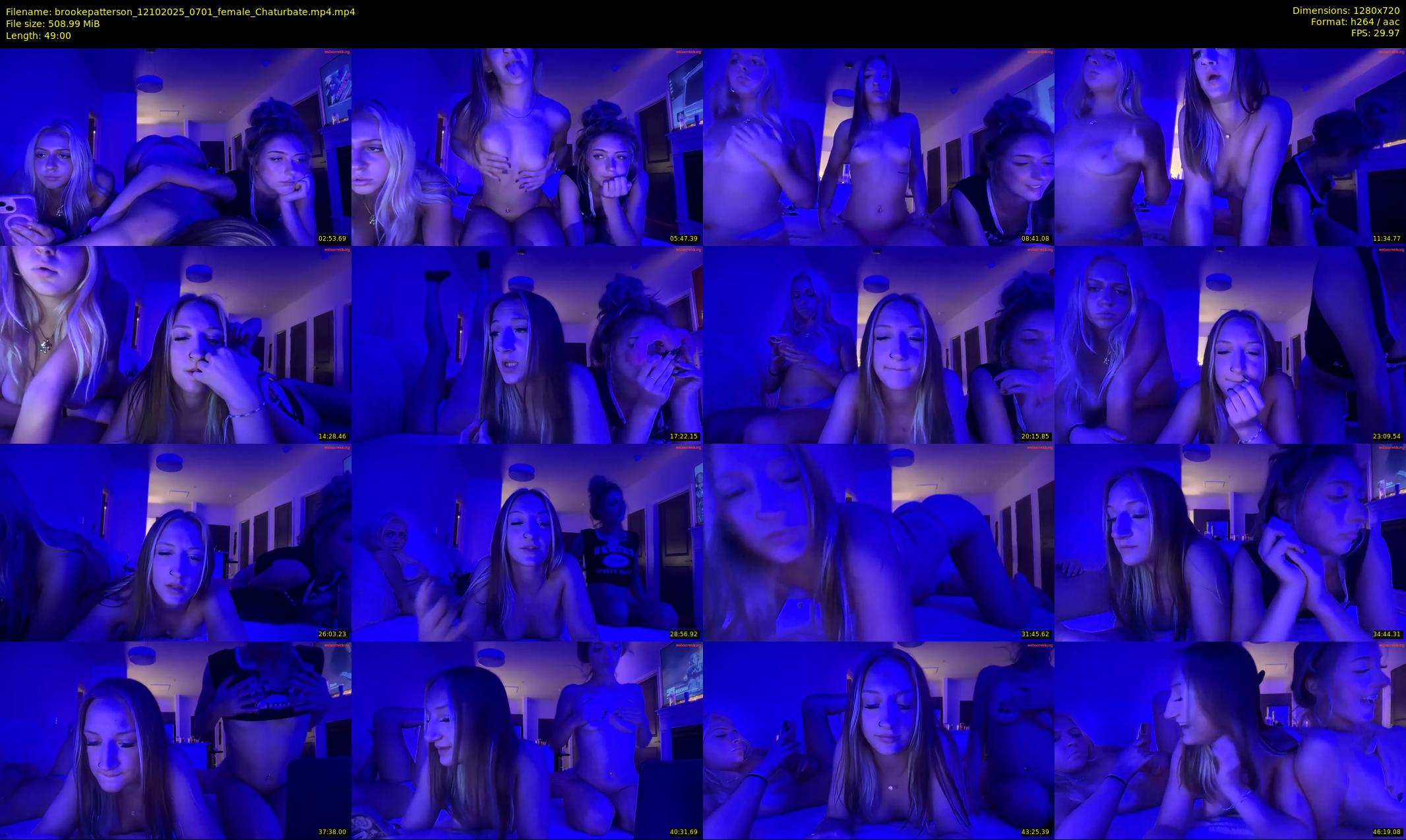 brookepatterson — 49 minute Chaturbate female cam show recording, 720p, Oct 12, 2025