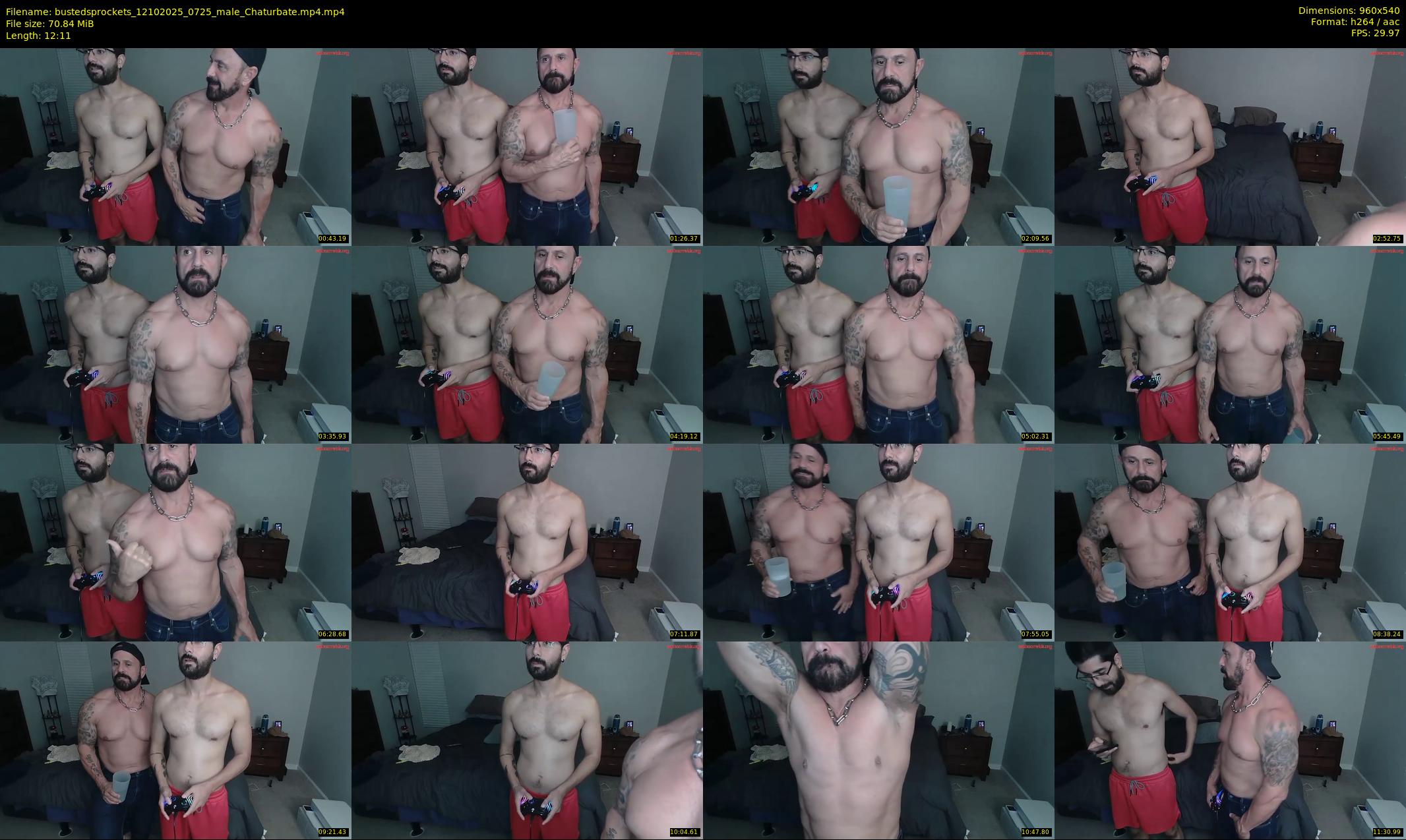 bustedsprockets — 13 minute Chaturbate male cam show recording, 480p, Oct 12, 2025