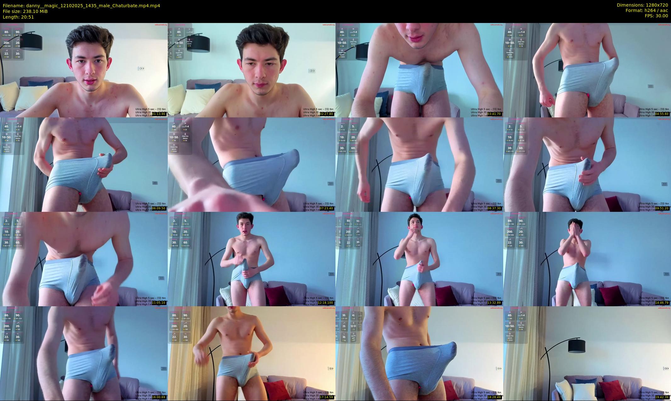 danny__magic — 21 minute Chaturbate male cam show recording, 720p, Oct 12, 2025
