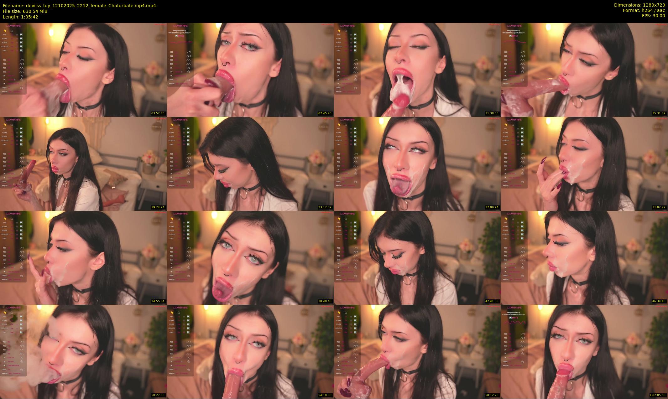 devilss_toy — 66 minute Chaturbate female cam show recording, 720p, Oct 12, 2025