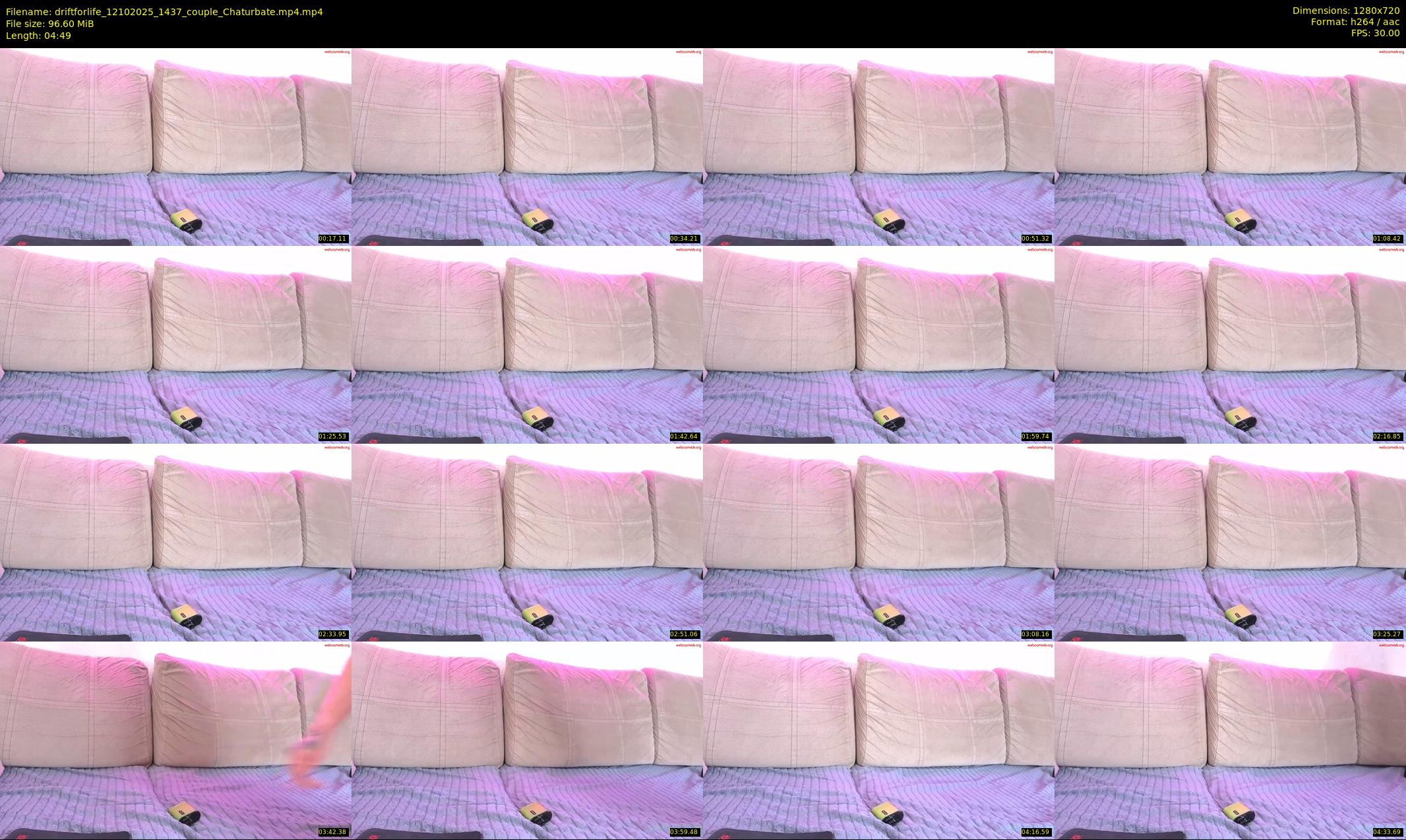 driftforlife — 5 minute Chaturbate couple cam show recording, 720p, Oct 12, 2025