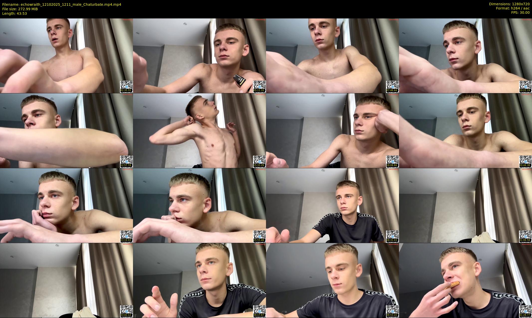 echowraith — 44 minute Chaturbate male cam show recording, 720p, Oct 12, 2025