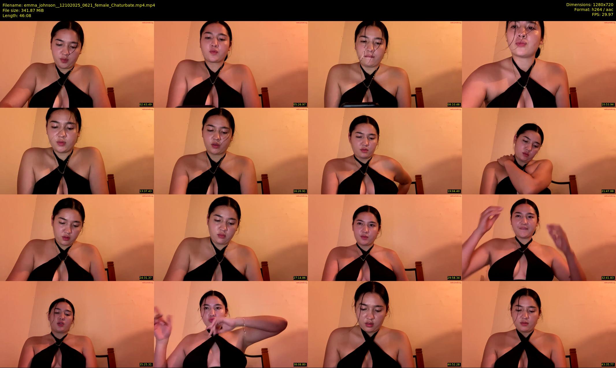 emma_johnson_ — 47 minute Chaturbate female cam show recording, 720p, Oct 12, 2025