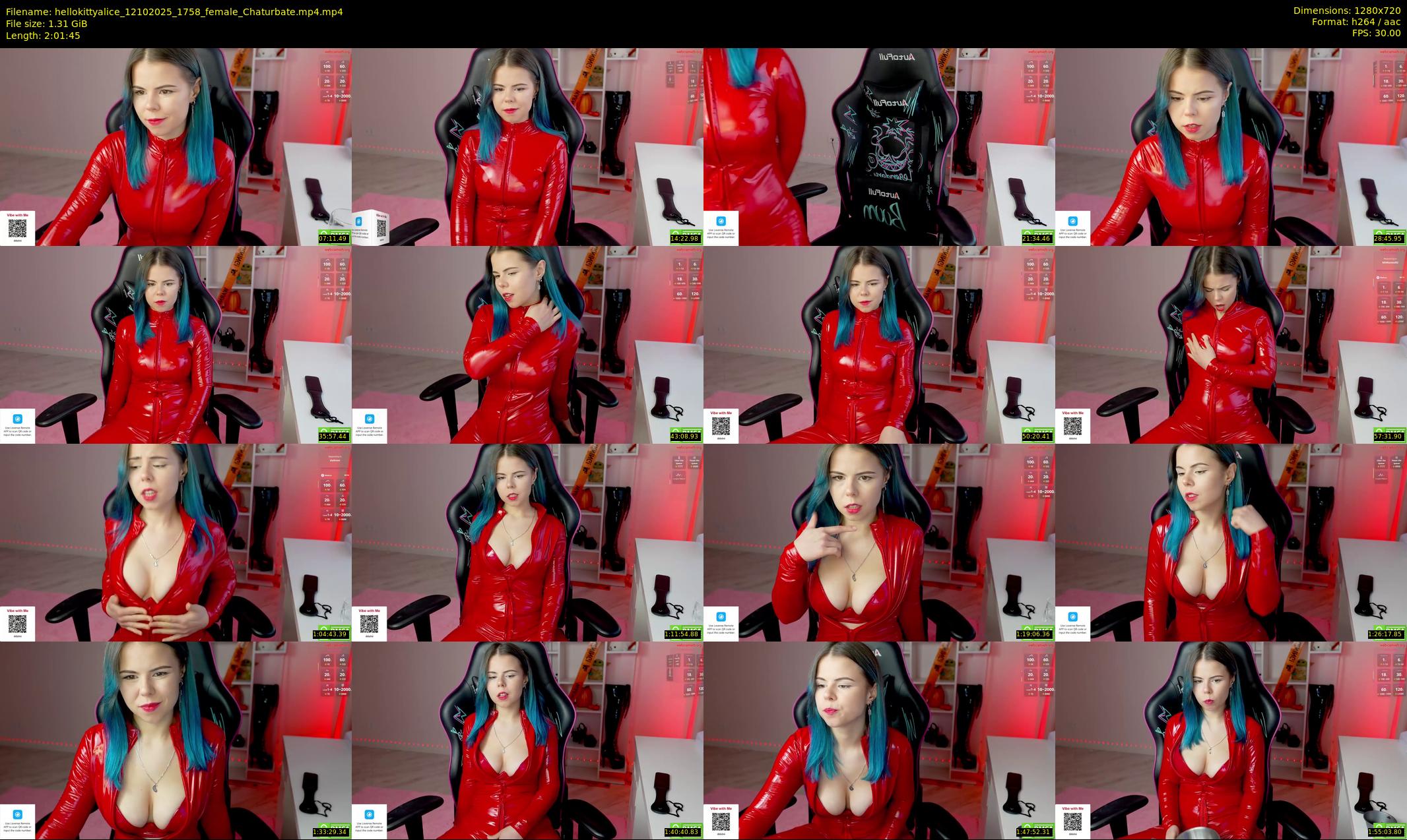 hellokittyalice — 122 minute Chaturbate female cam show recording, 720p, Oct 12, 2025
