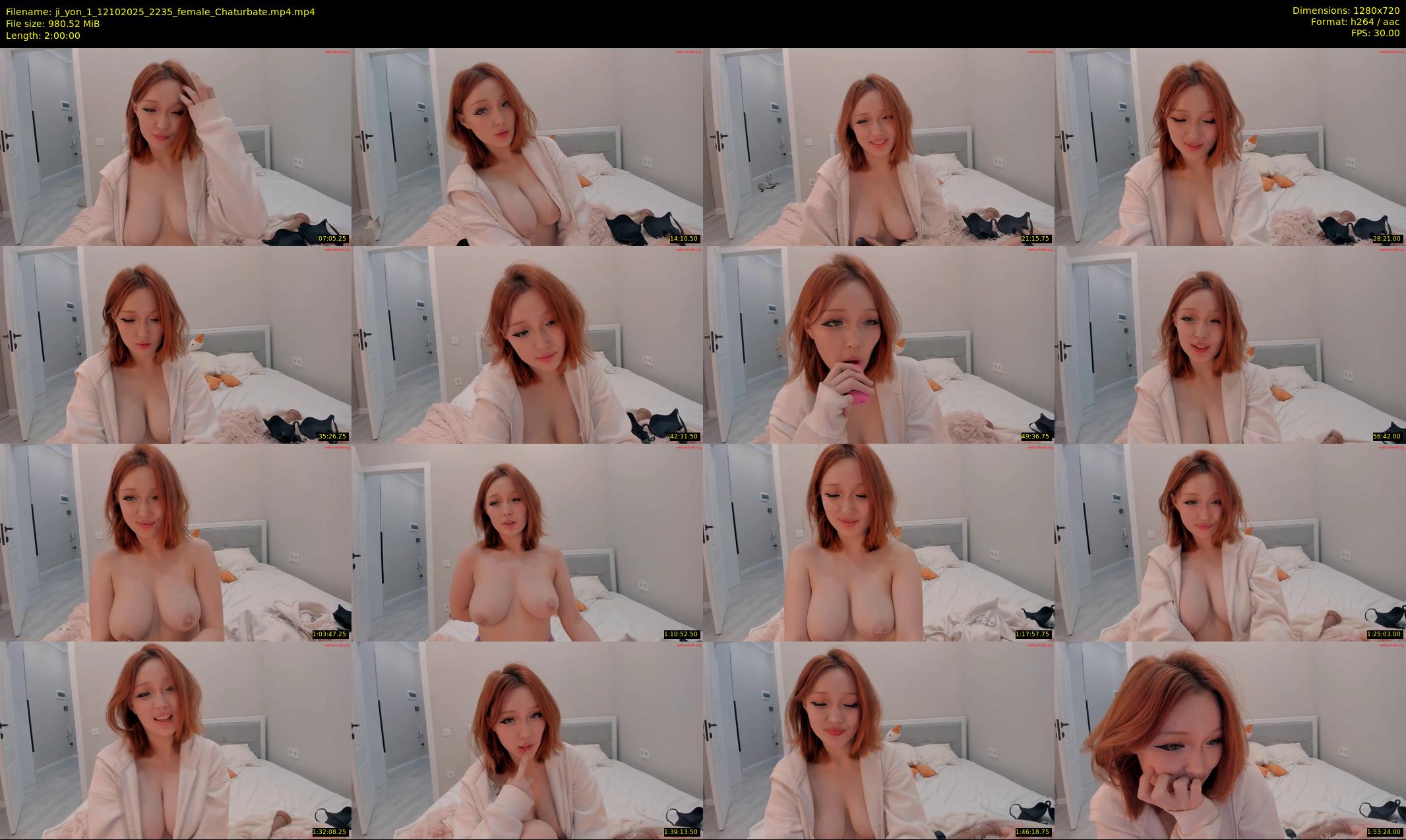 ji_yon_1 — 120 minute Chaturbate female cam show recording, 720p, Oct 12, 2025