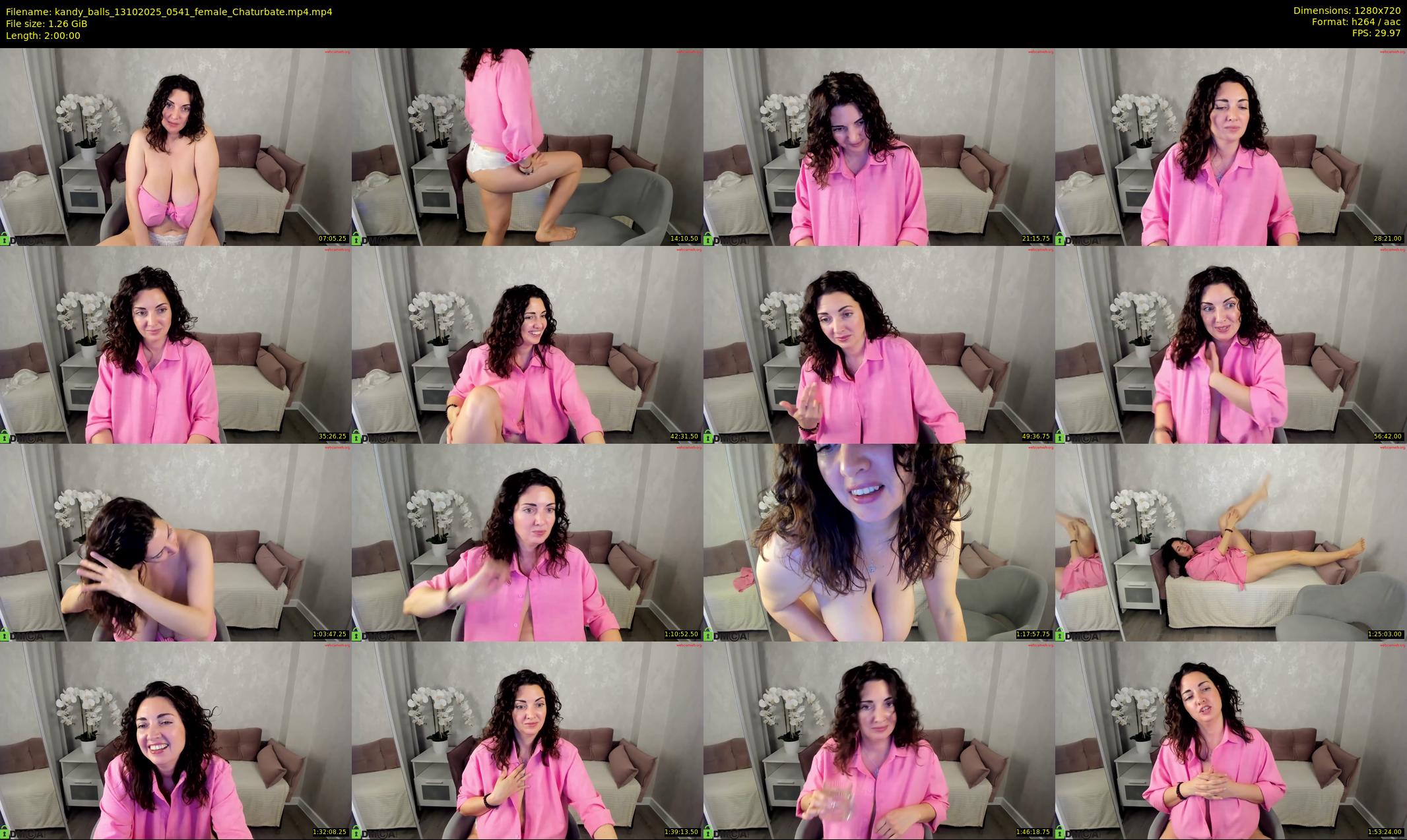 kandy_balls — 120 minute Chaturbate female cam show recording, 720p, Oct 13, 2025