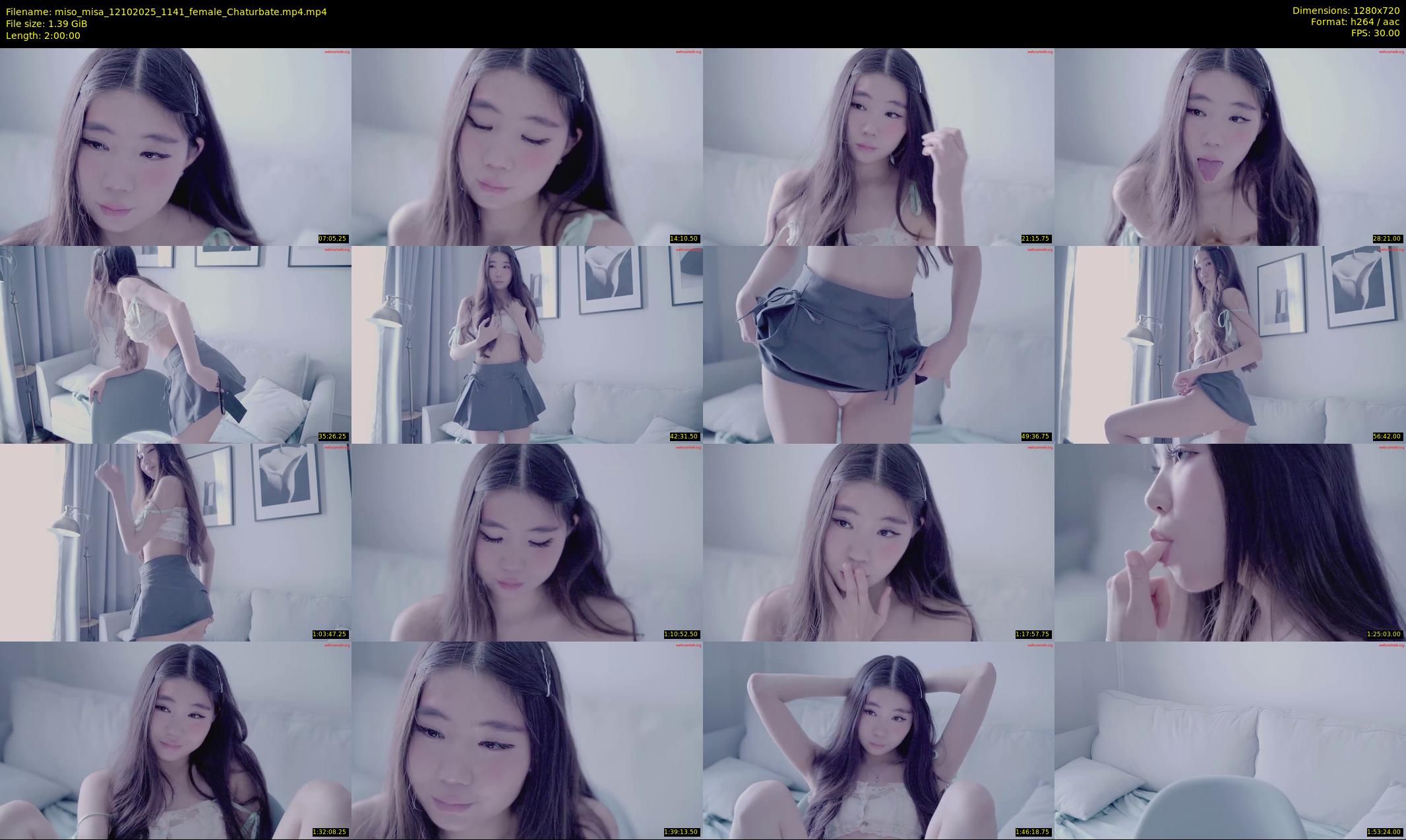 miso_misa — 120 minute Chaturbate female cam show recording, 720p, Oct 12, 2025