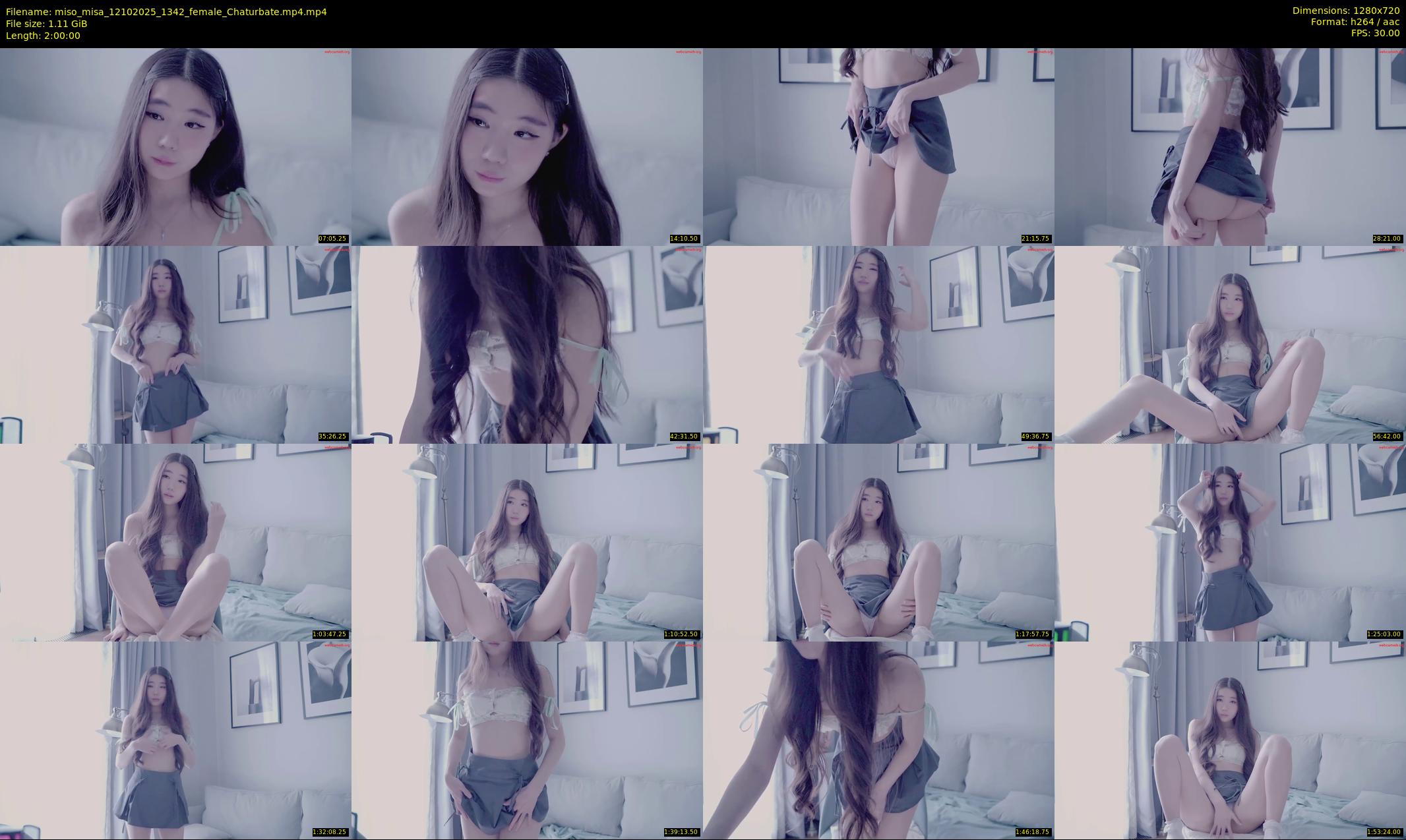 miso_misa — 120 minute Chaturbate female cam show recording, 720p, Oct 12, 2025