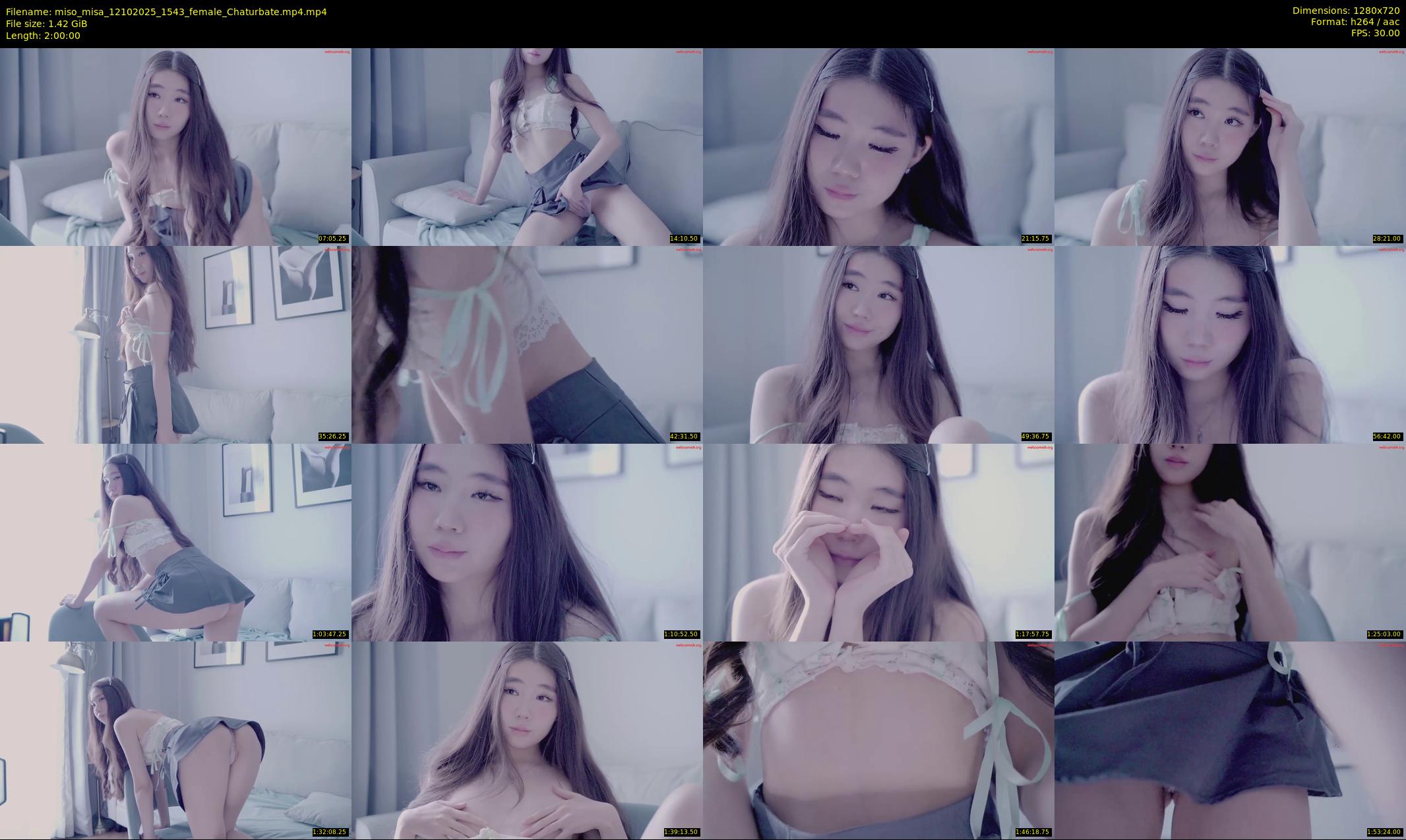 miso_misa — 120 minute Chaturbate female cam show recording, 720p, Oct 12, 2025