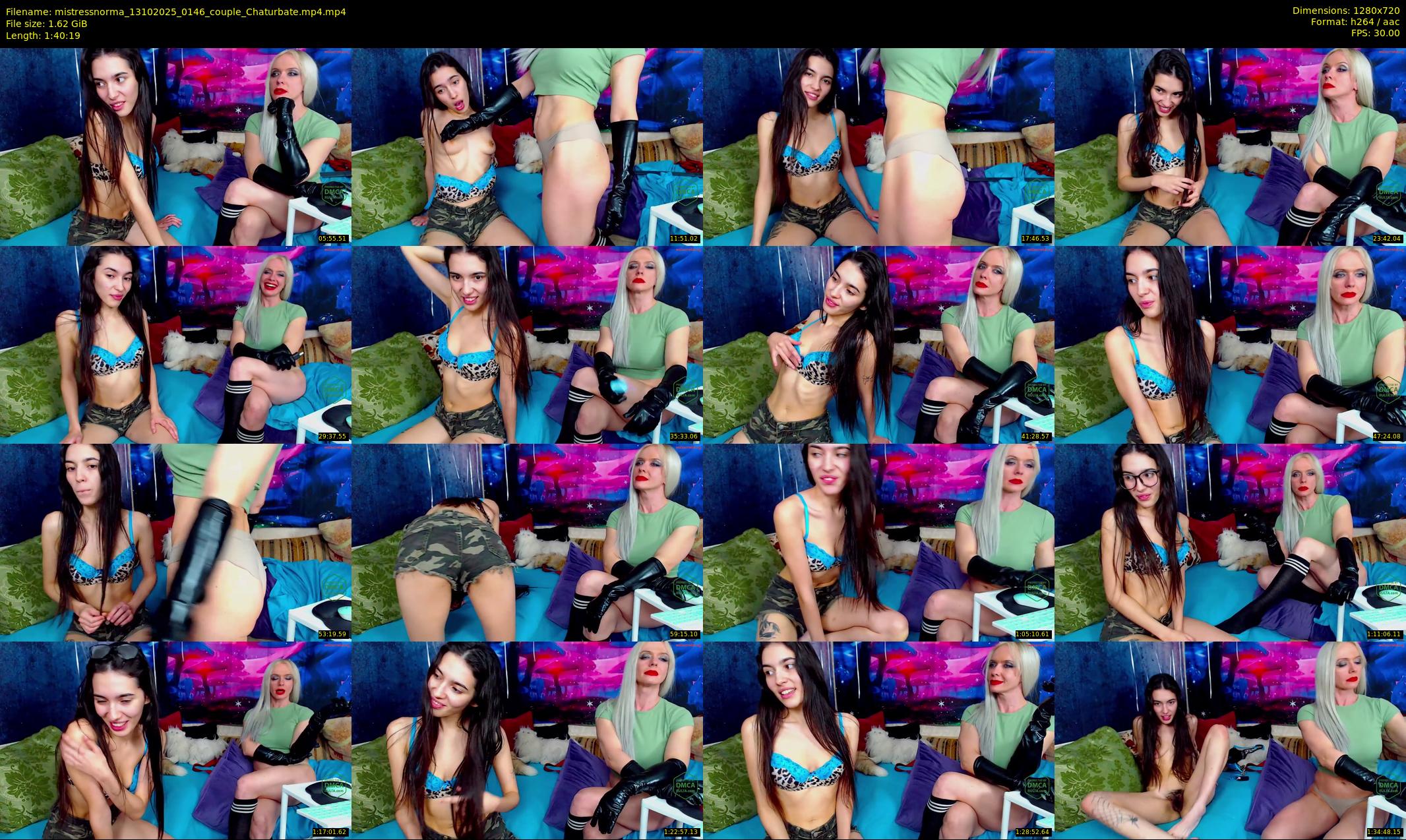 mistressnorma — 101 minute Chaturbate female cam show recording, 720p, Oct 13, 2025