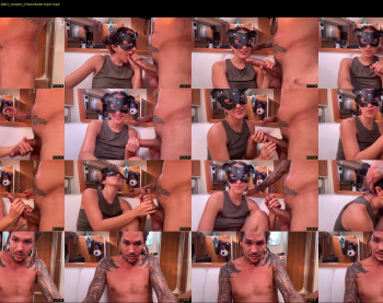 monkandmia — 17 minute Chaturbate couple cam show recording, 720p, Oct 12, 2025