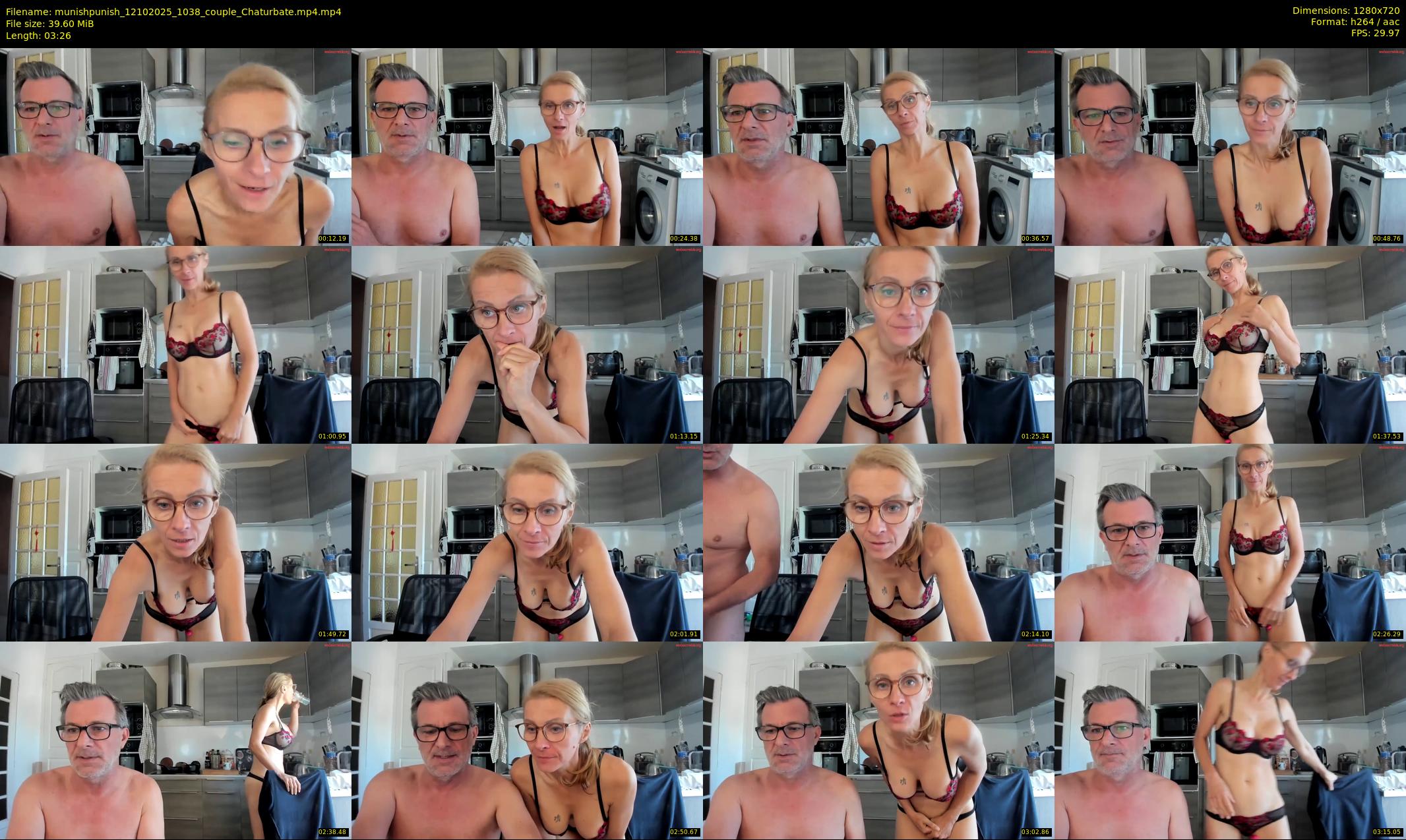 munishpunish — 4 minute Chaturbate couple cam show recording, 720p, Oct 12, 2025
