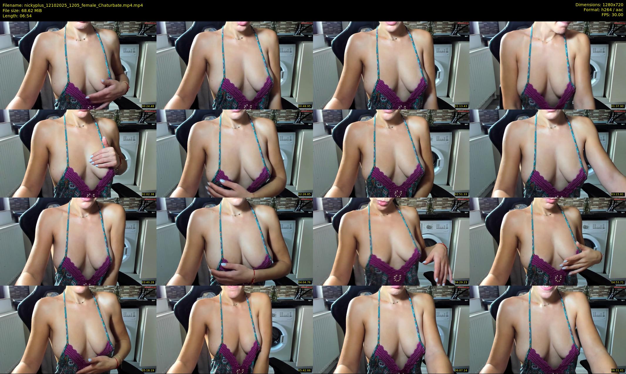 nickyplus — 7 minute Chaturbate couple cam show recording, 720p, Oct 12, 2025