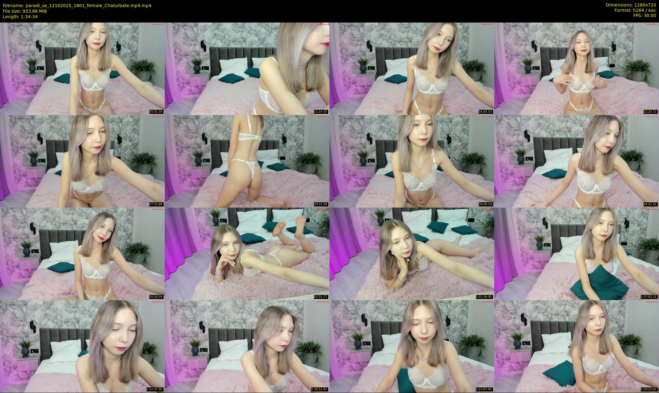 paradi_se — 95 minute Chaturbate female cam show recording, 720p, Oct 12, 2025