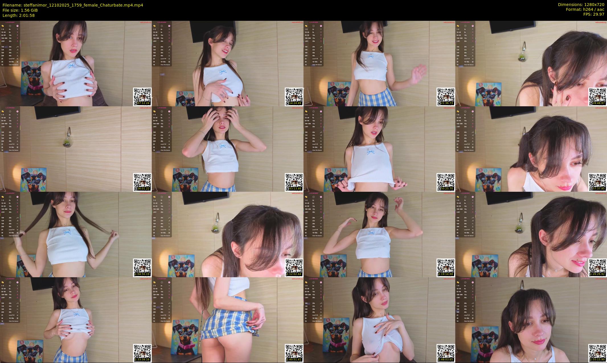 steffanimor — 122 minute Chaturbate couple cam show recording, 720p, Oct 12, 2025