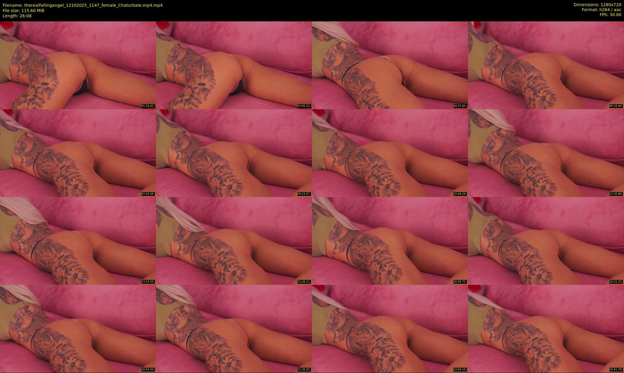 therealfallingangel — 27 minute Chaturbate female cam show recording, 720p, Oct 12, 2025
