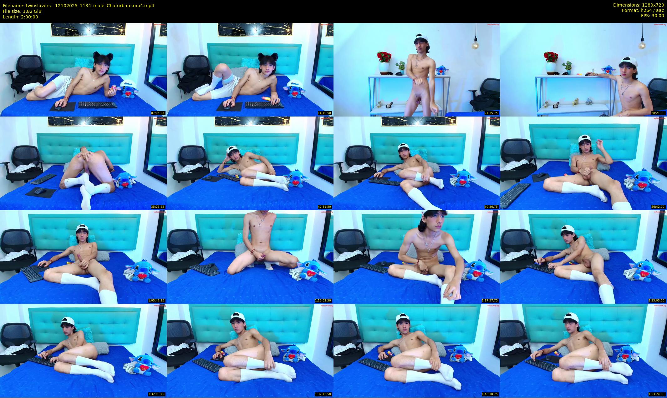 twinslovers_ — 120 minute Chaturbate couple cam show recording, 720p, Oct 12, 2025