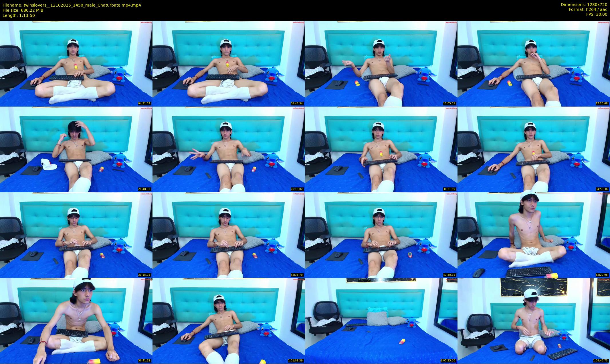 twinslovers_ — 74 minute Chaturbate couple cam show recording, 720p, Oct 12, 2025