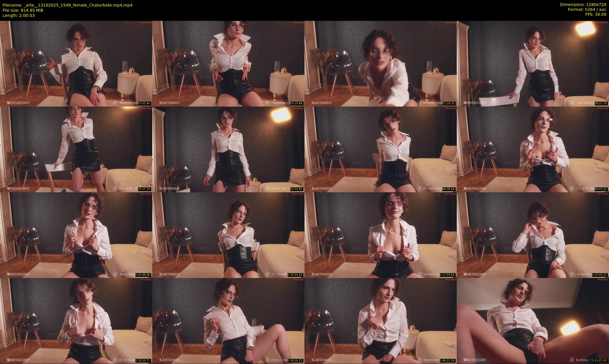 _arta_ — 121 minute Chaturbate female cam show recording, 720p, Oct 13, 2025