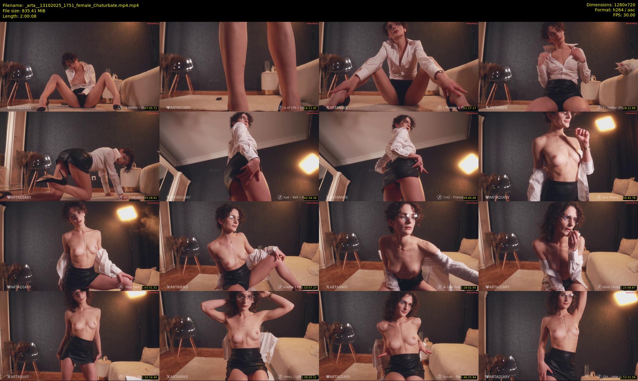 _arta_ — 121 minute Chaturbate female cam show recording, 720p, Oct 13, 2025