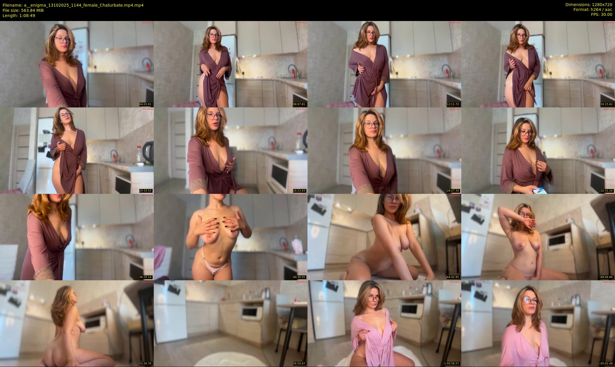 a__enigma — 69 minute Chaturbate female cam show recording, 720p, Oct 13, 2025