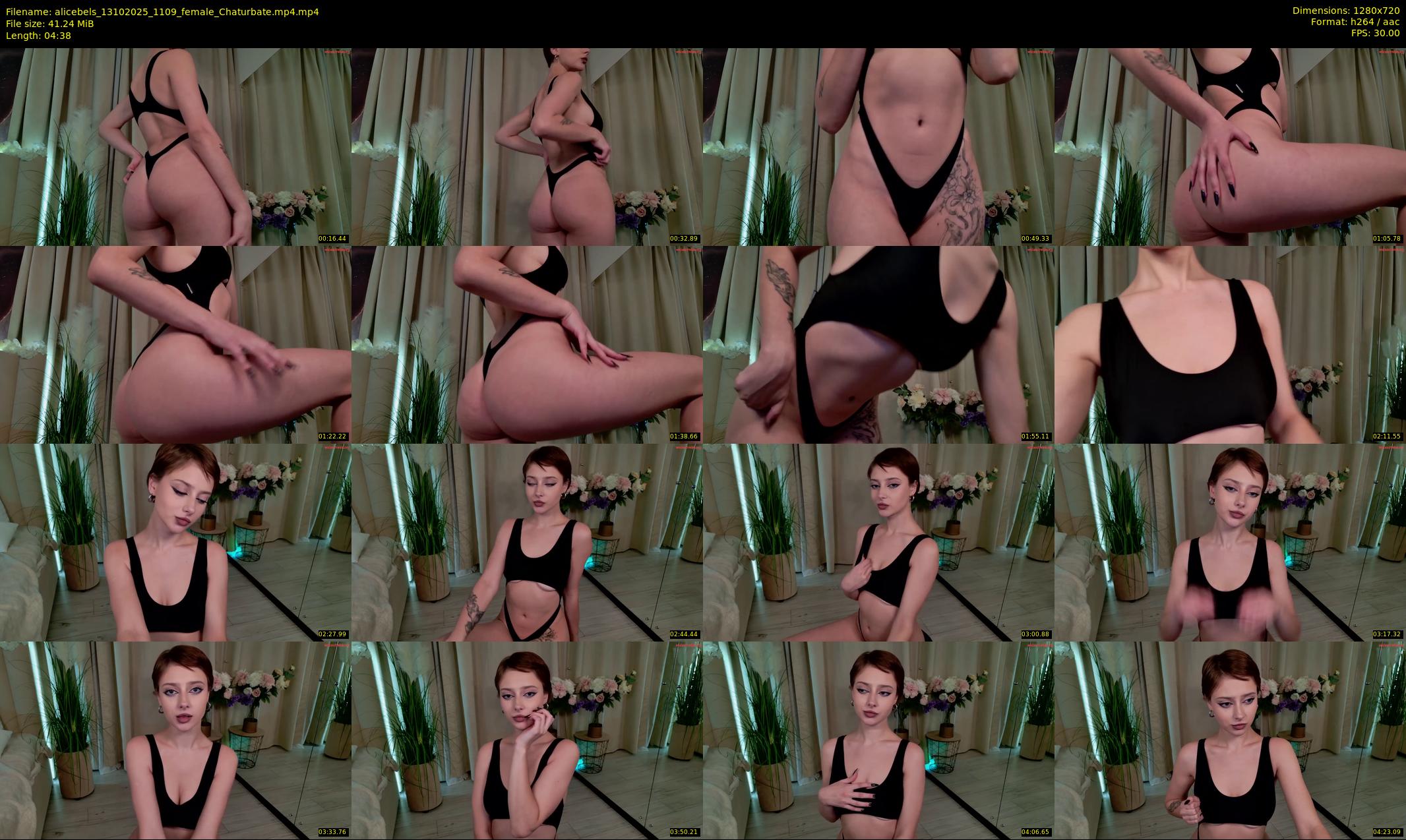 alicebels — 5 minute Chaturbate female cam show recording, 720p, Oct 13, 2025
