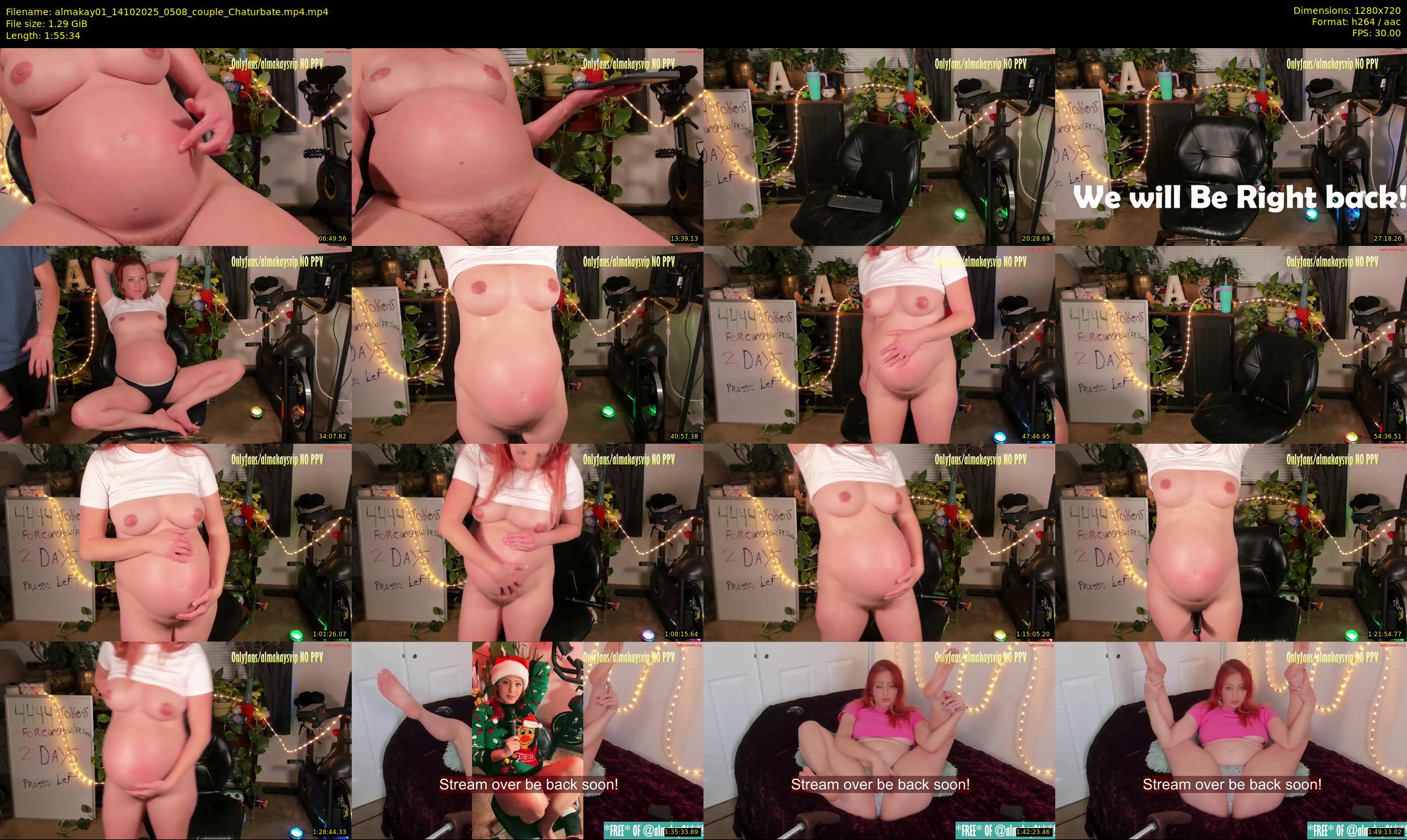 almakay01 — 116 minute Chaturbate couple cam show recording, 720p, Oct 14, 2025
