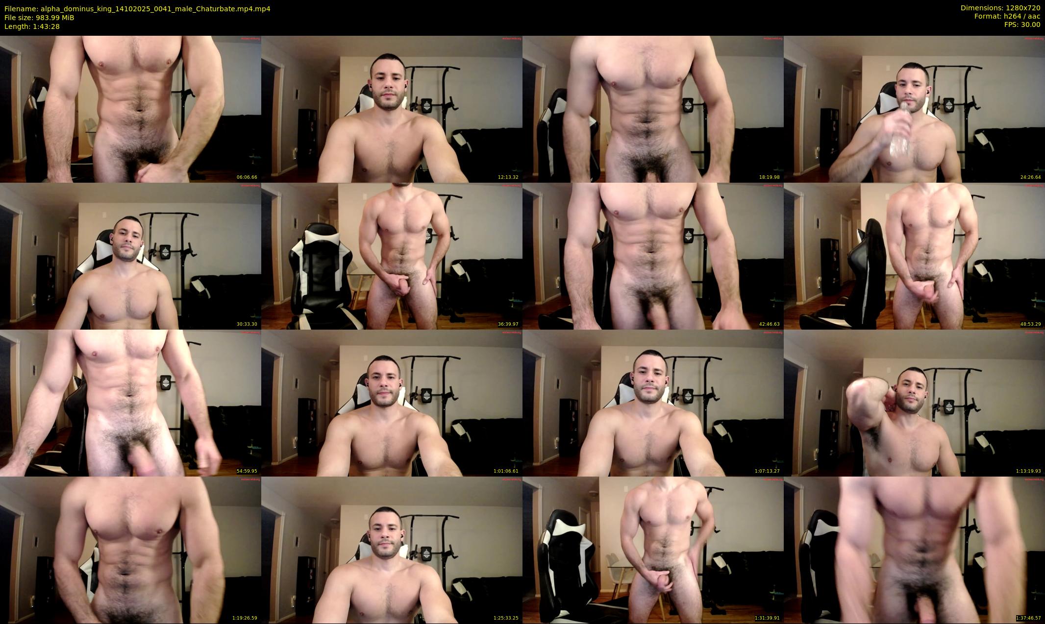 alpha_dominus_king — 104 minute Chaturbate male cam show recording, 720p, Oct 14, 2025