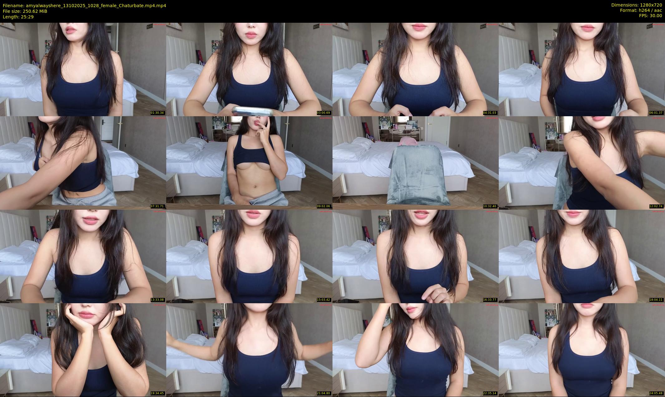 amyalwayshere — 26 minute Chaturbate female cam show recording, 720p, Oct 13, 2025