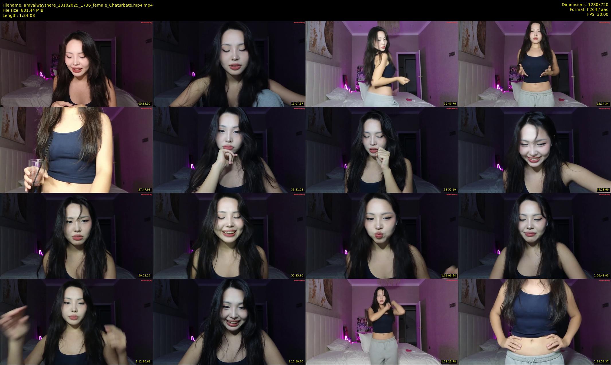 amyalwayshere — 95 minute Chaturbate female cam show recording, 720p, Oct 13, 2025