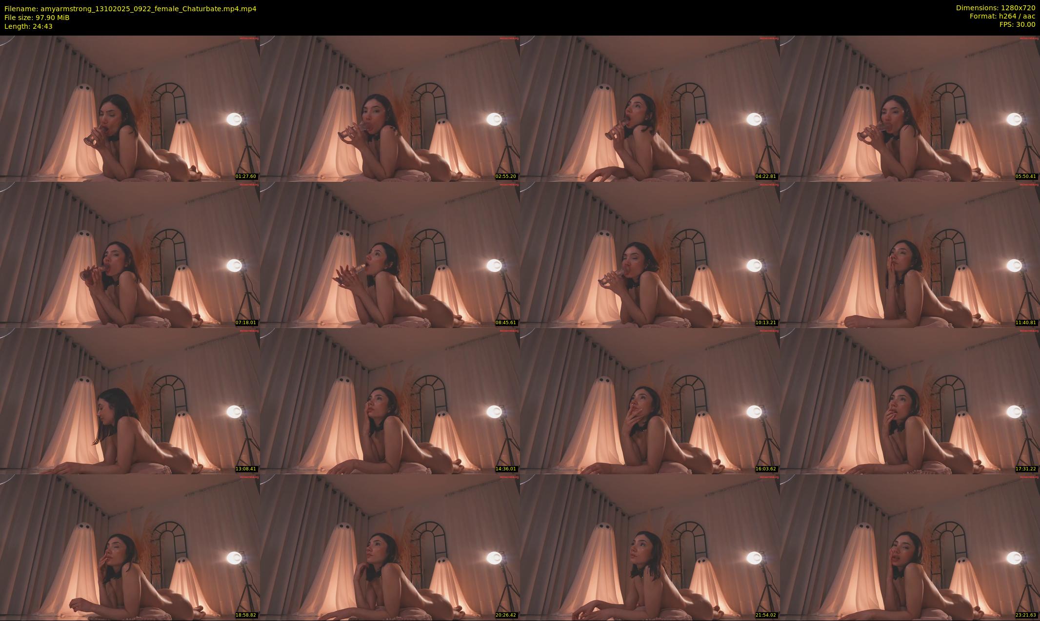 amyarmstrong — 25 minute Chaturbate female cam show recording, 720p, Oct 13, 2025