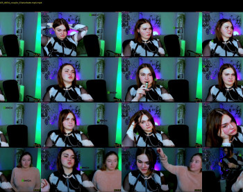 awesomemonica — 12 minute Chaturbate couple cam show recording, 720p, Oct 13, 2025