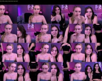 awesomemonica — 23 minute Chaturbate couple cam show recording, 720p, Oct 13, 2025