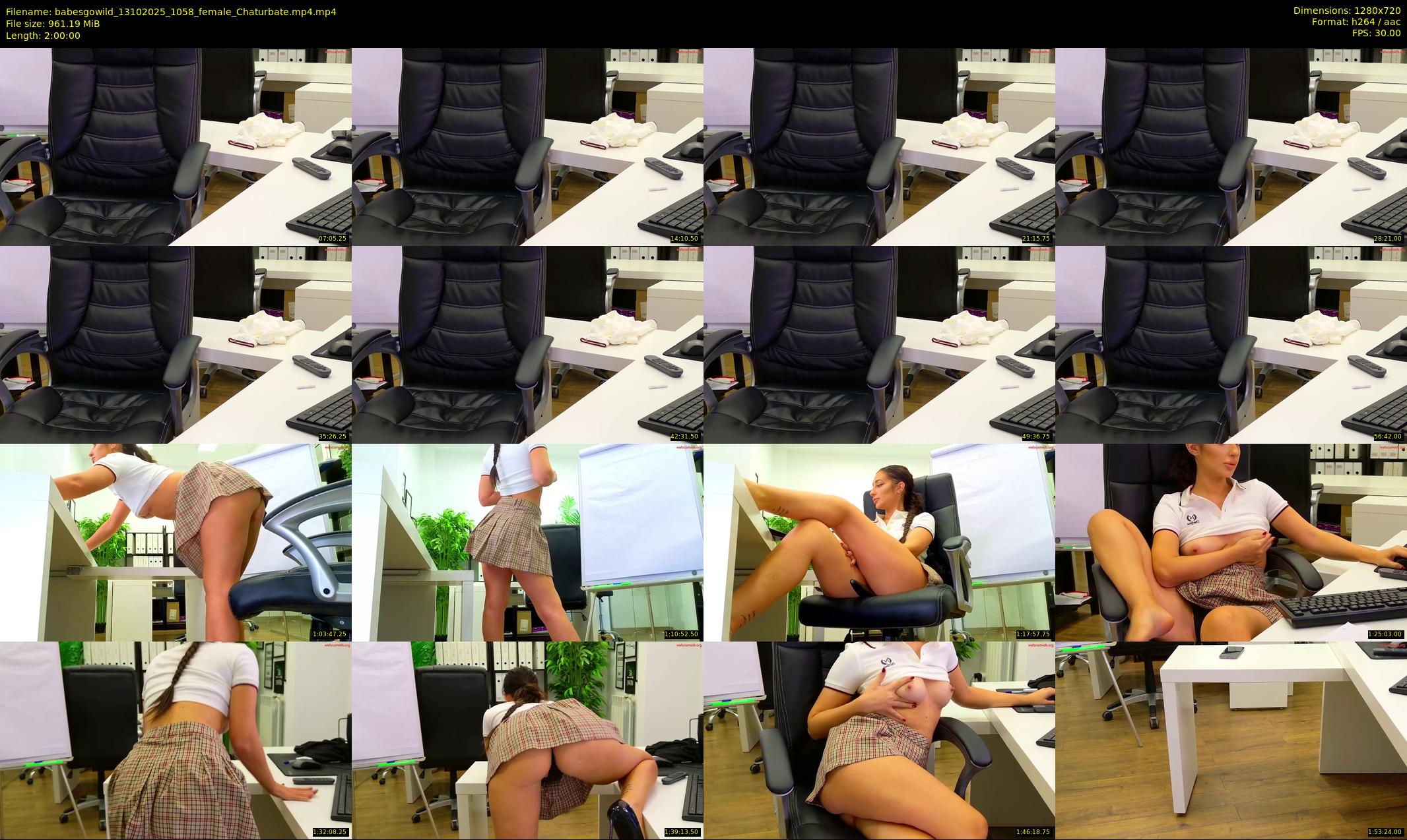 babesgowild — 120 minute Chaturbate couple cam show recording, 720p, Oct 13, 2025