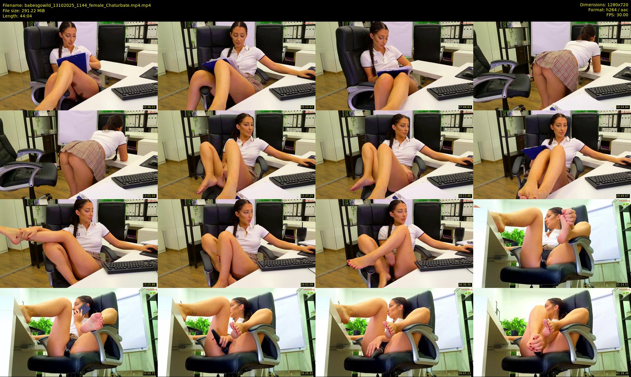 babesgowild — 45 minute Chaturbate couple cam show recording, 720p, Oct 13, 2025