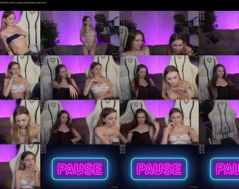 bright_diamonds_054 — 76 minute Chaturbate couple cam show recording, 720p, Oct 14, 2025