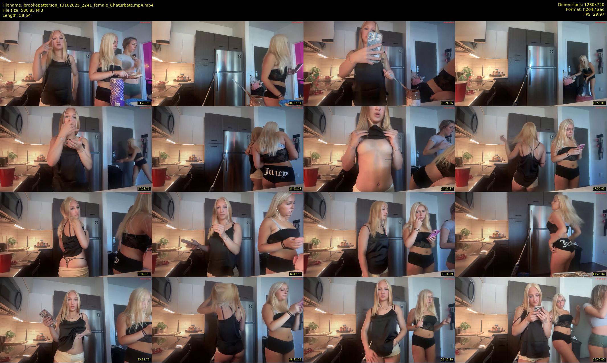 brookepatterson — 59 minute Chaturbate female cam show recording, 720p, Oct 13, 2025