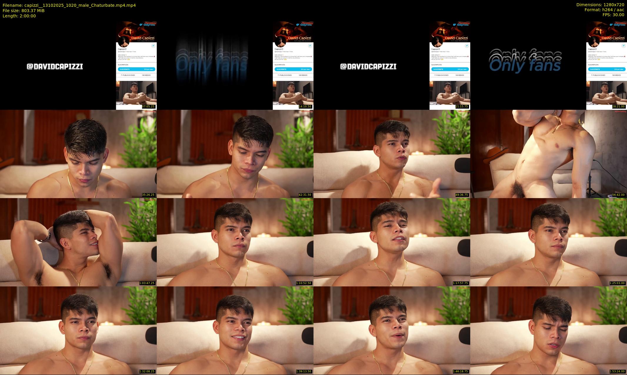 capizzi_ — 120 minute Chaturbate male cam show recording, 720p, Oct 13, 2025